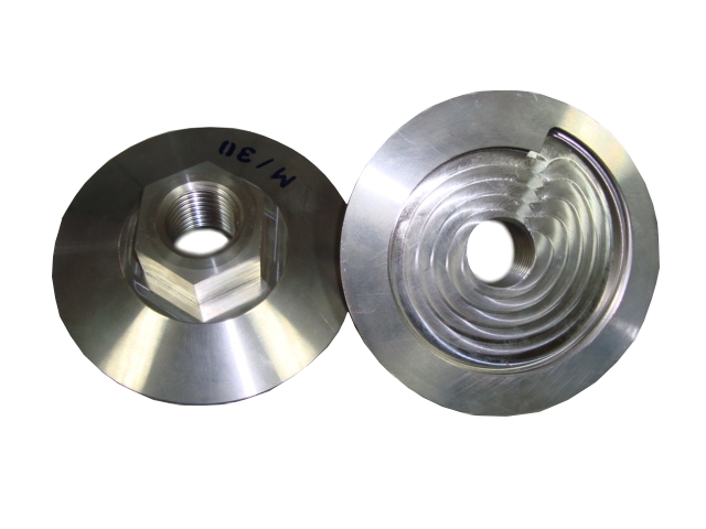 Suporte Caracol Aluminio Ø125